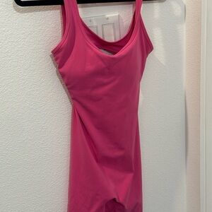 Hot Pink Active Bodysuit